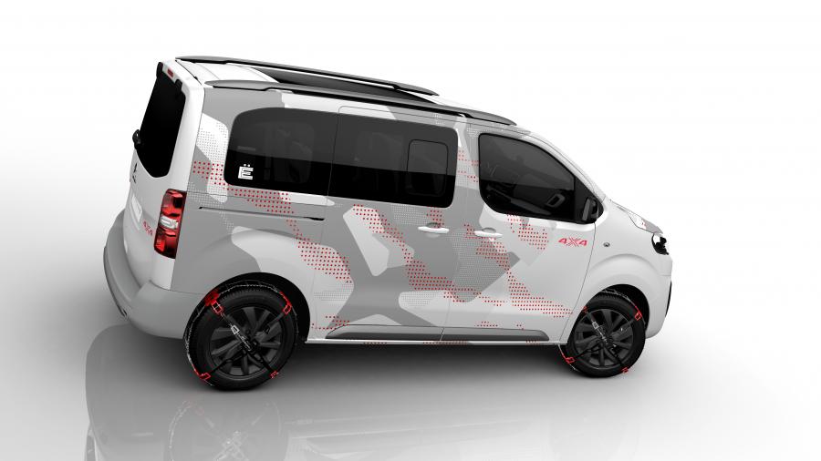  Citroen SpaceTourer 4X4 E Concept 2017 года  (фото 14 из 29)
